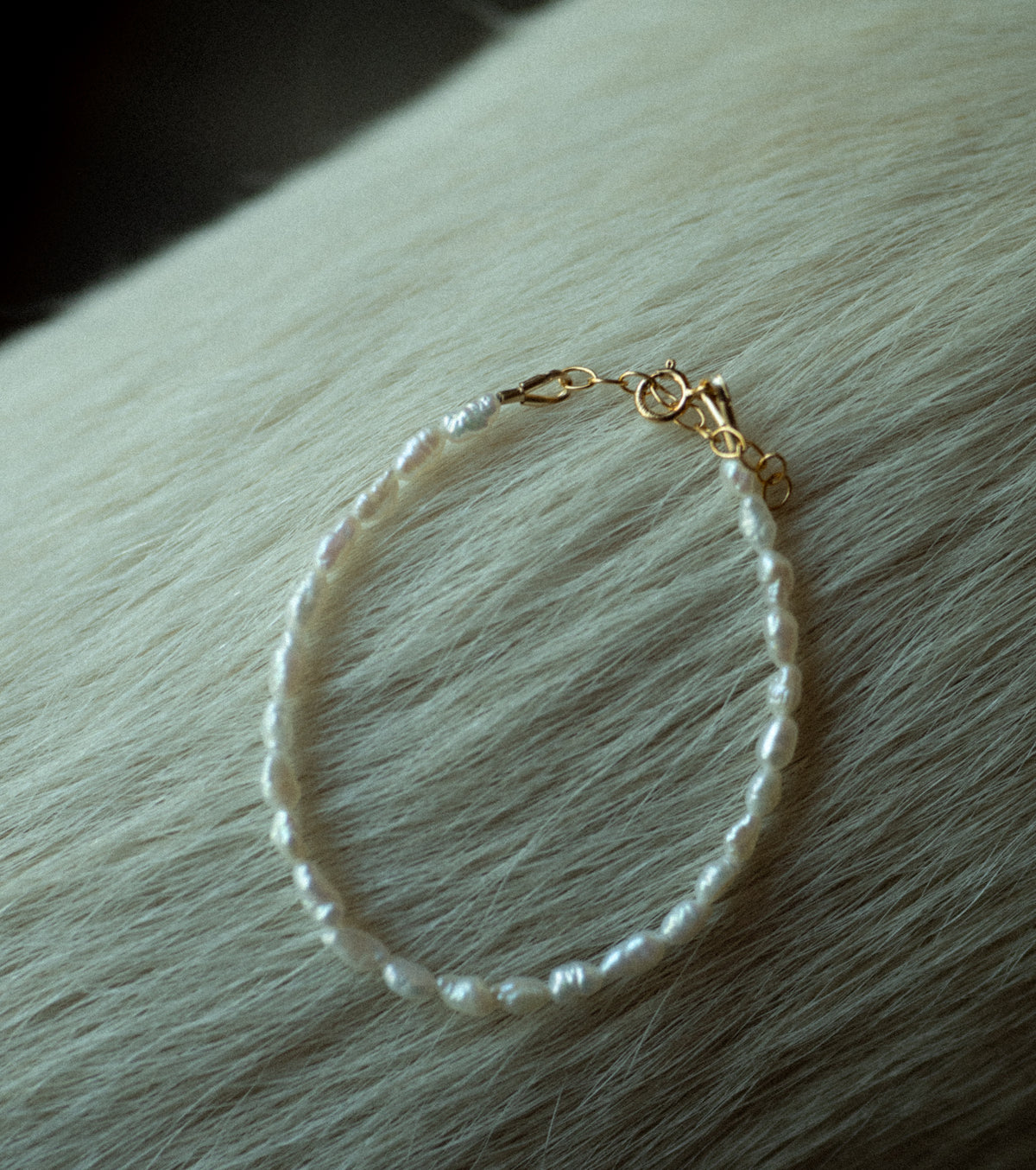 Seashell Rice Bracelet