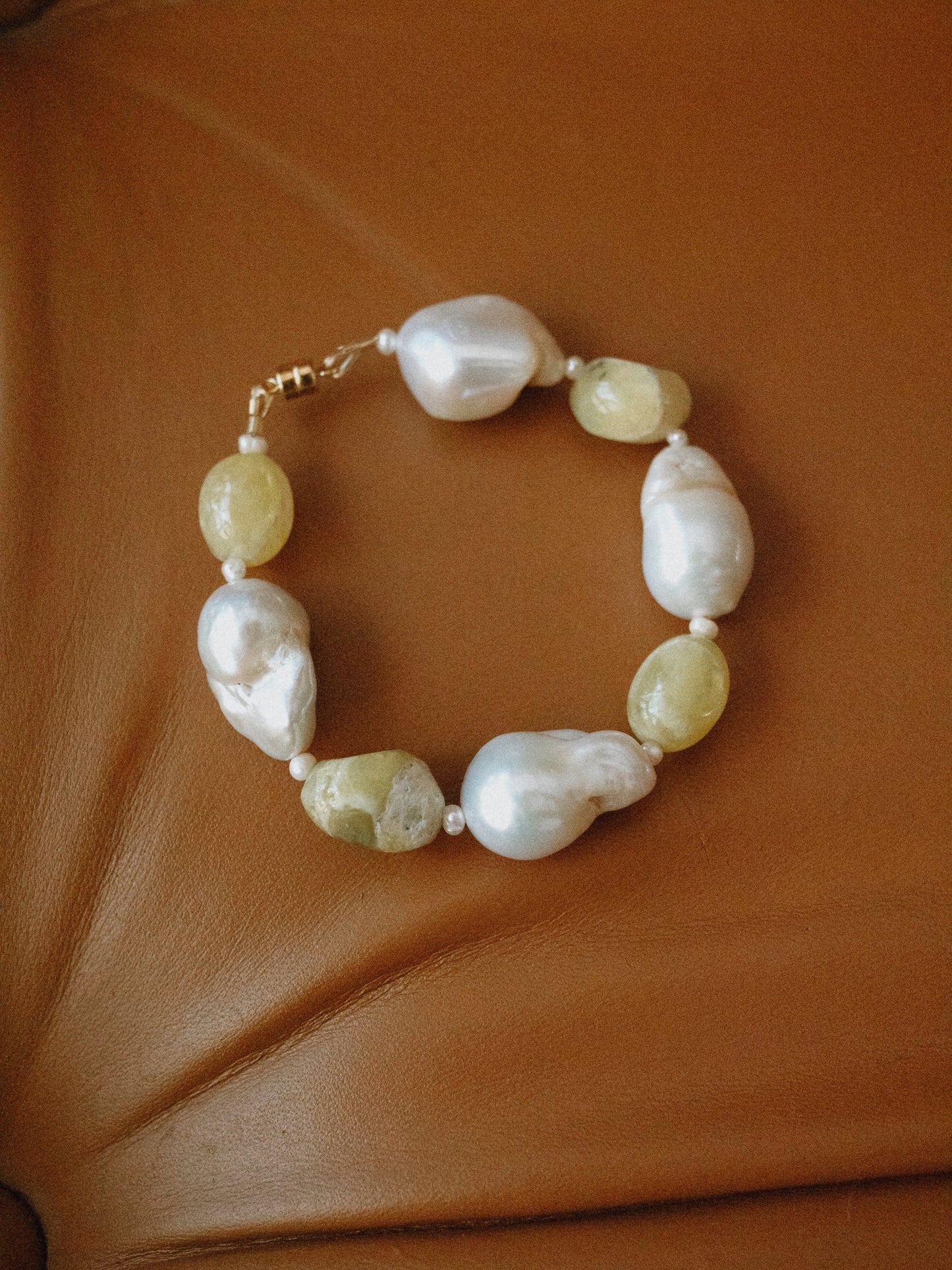 Glassy Lemon Curd Bracelet