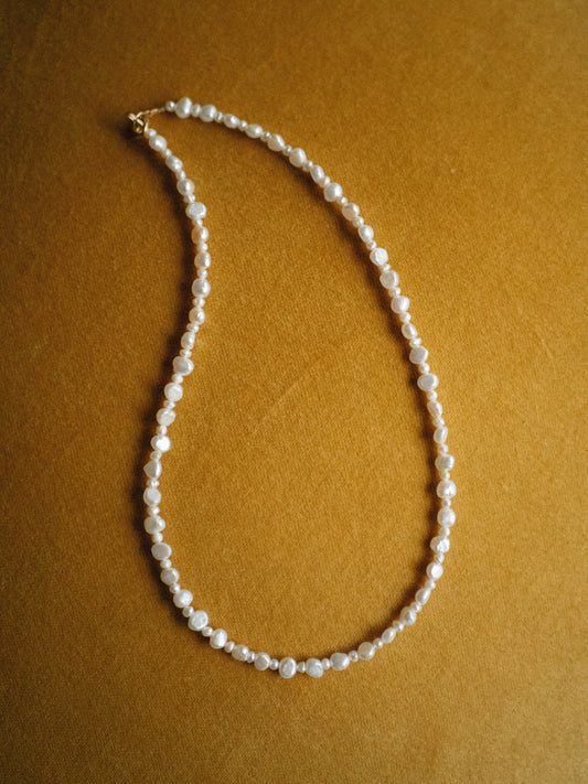 TASZ x Keshi - Seashell Blend Necklace